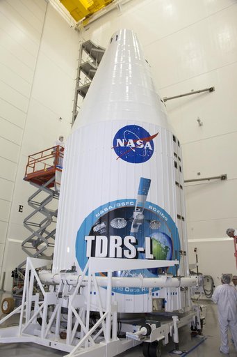TDRS-L Spacecraft Fairing Encapsulation