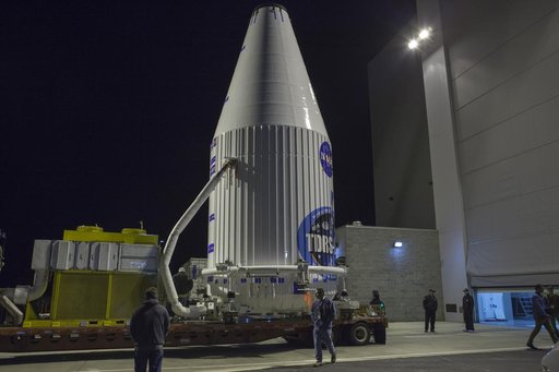 TDRS-L Spacecraft Transported from Astrotech to SLC