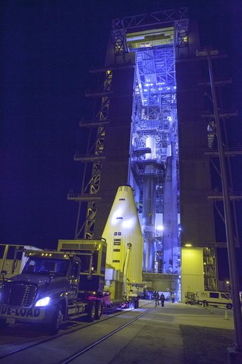 TDRS-L Spacecraft Transported from Astrotech to SLC