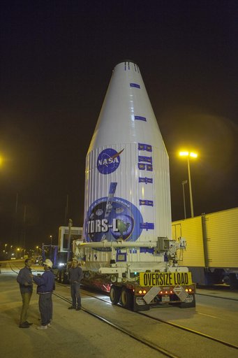 TDRS-L Spacecraft Transported from Astrotech to SLC