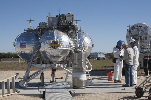 Morpheus Campaign 1A Set-up and Liftoff