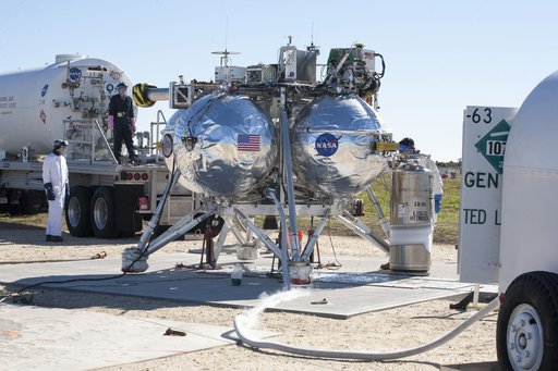 Morpheus Campaign 1A Set-up and Liftoff