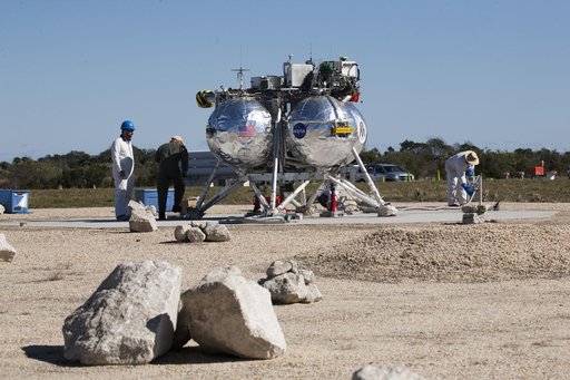 Morpheus Campaign 1A Set-up and Liftoff