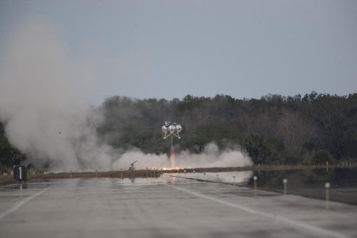 Morpheus Campaign 1A Liftoff