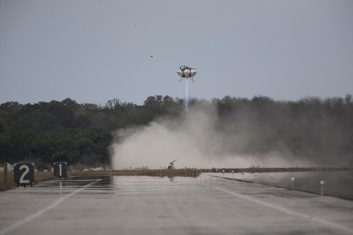 Morpheus Campaign 1A Liftoff