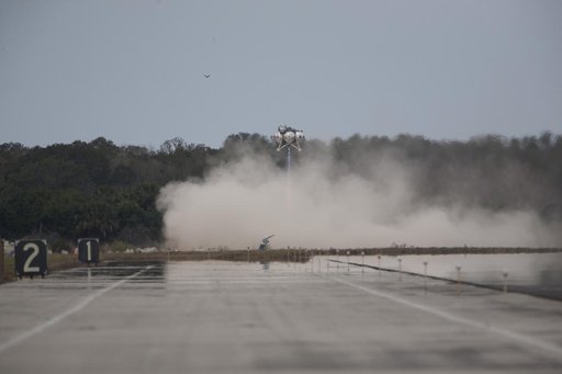 Morpheus Campaign 1A Liftoff