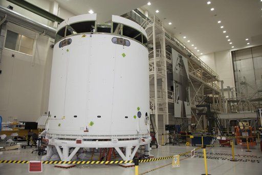 Orion Service Module Encapsulation