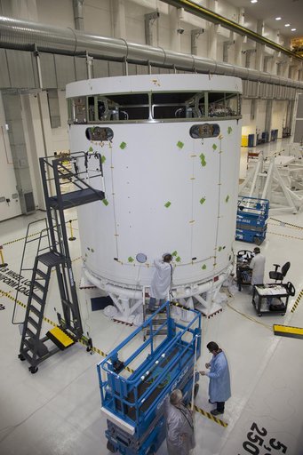 Orion Service Module Encapsulation