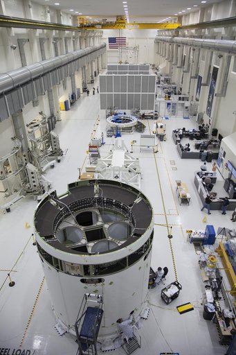 Orion Service Module Encapsulation
