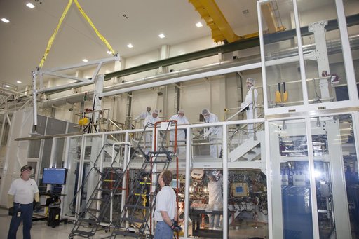 Orion Service Module Encapsulation