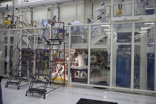 Orion Service Module Encapsulation