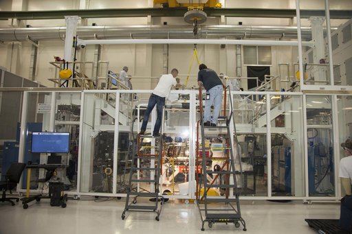 Orion Service Module Encapsulation
