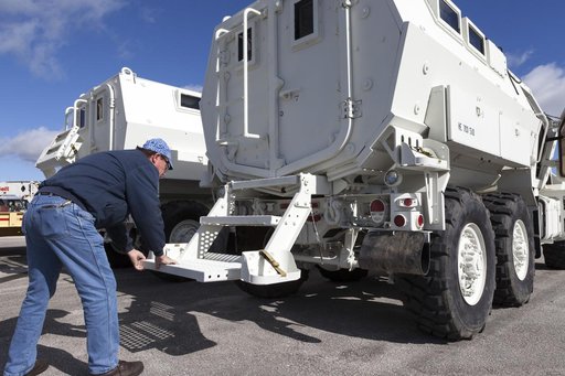 Mine-Resistant Ambush-Protection vehicles