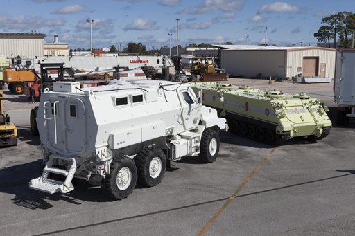 Mine-Resistant Ambush-Protection vehicles