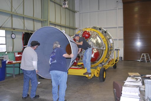 OCO-2 - Delta II Install 2nd Stage Nozzle