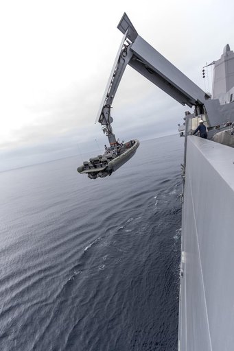 Orion Underway Recovery Test for EFT-1
