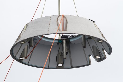 Orion Underway Recovery Test for EFT-1