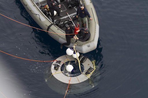 Orion Underway Recovery Test for EFT-1
