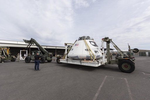 Orion Underway Recovery Test for EFT-1 - Return and Offload