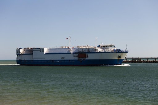 Delta Mariner arrival with EFT-1 Booster