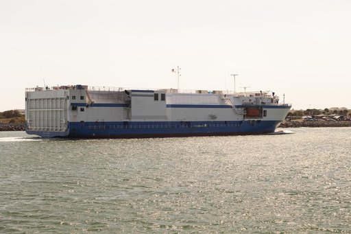 Delta Mariner arrival with EFT-1 Booster