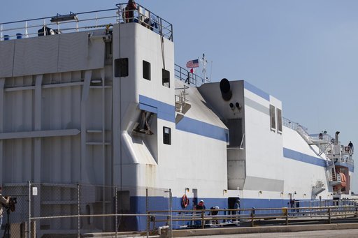 Delta Mariner arrival with EFT-1 Booster