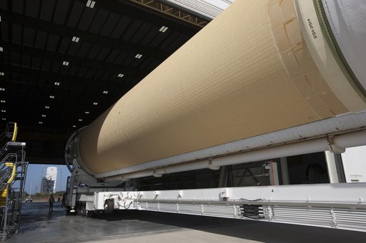 Orion Core Stage & Booster Offload, Move to HIF