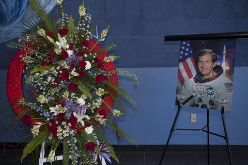 Wreath for Bill Pogue Memorial