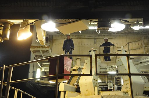 OCO-2 Tower Roll Prior to Fairing Hoist