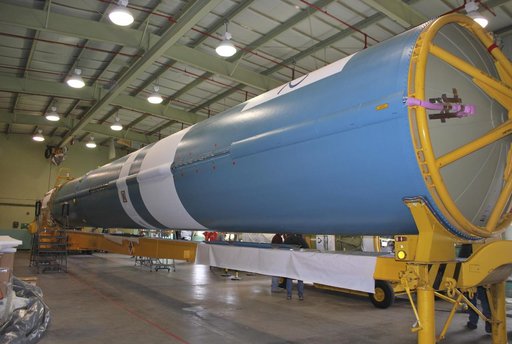 OCO-2 1st Stage Booster Preps