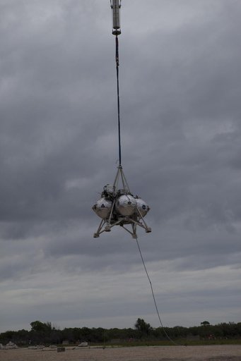 Morpheus Campaign 2A Tether Test