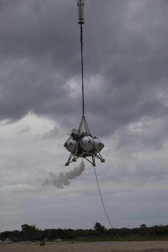 Morpheus Campaign 2A Tether Test