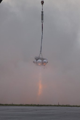 Morpheus Campaign 2A Tether Test