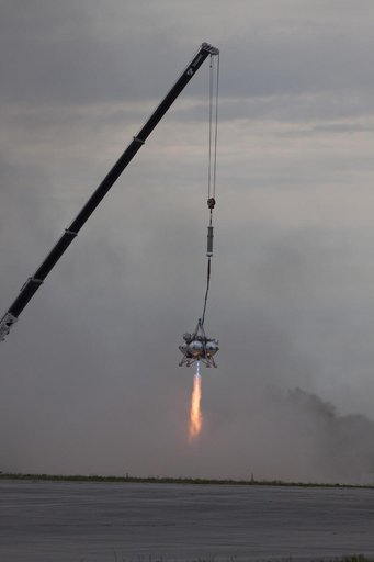 Morpheus Campaign 2A Tether Test