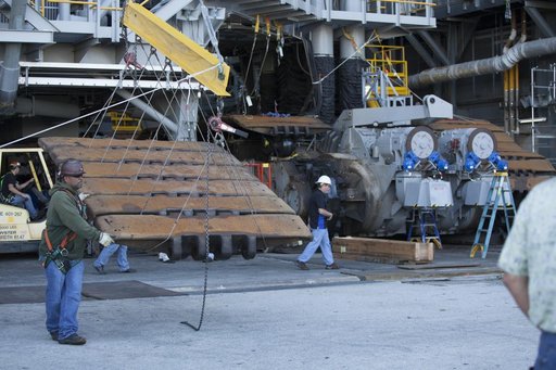 GSDO Crawler Tread Removal