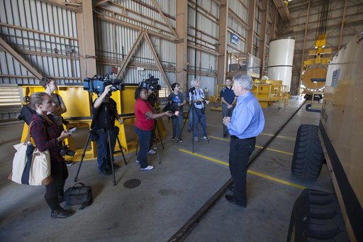 SRB Processing Facilities Media Event