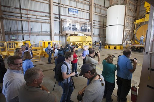 SRB Processing Facilities Media Event