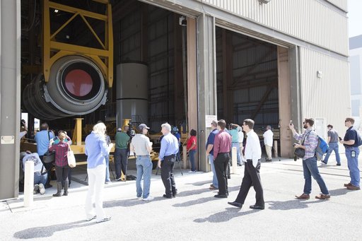 SRB Processing Facilities Media Event