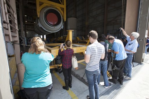 SRB Processing Facilities Media Event