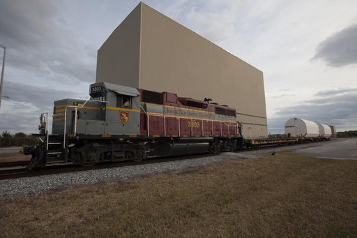 SLS Pathfinder Segments Car Train Departure