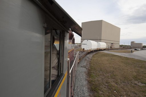 SLS Pathfinder Segments Car Train Departure