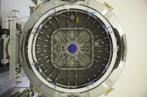 Cygnus Orbital ATK OA-6 Final Hatch Closure