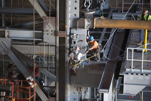 VAB Platform K(2) Lift & Install into Highbay 3