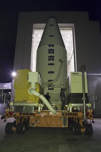 Cygnus Orbital ATK OA-6 Transport from PHSF to VIF