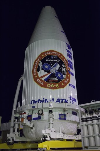Cygnus Orbital ATK OA-6 Transport from PHSF to VIF