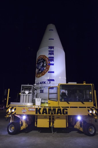 Cygnus Orbital ATK OA-6 Transport from PHSF to VIF