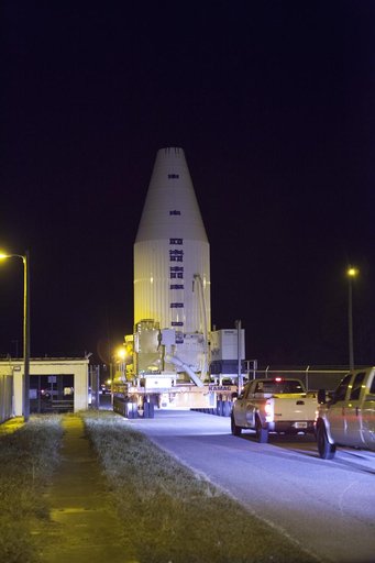 Cygnus Orbital ATK OA-6 Transport from PHSF to VIF