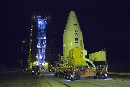 Cygnus Orbital ATK OA-6 Transport from PHSF to VIF