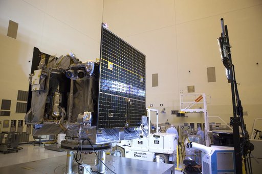 OSIRIS-REx Solar Array Illumination Test