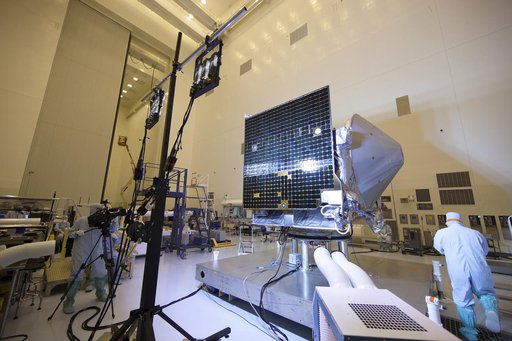 OSIRIS-REx Solar Array Illumination Test